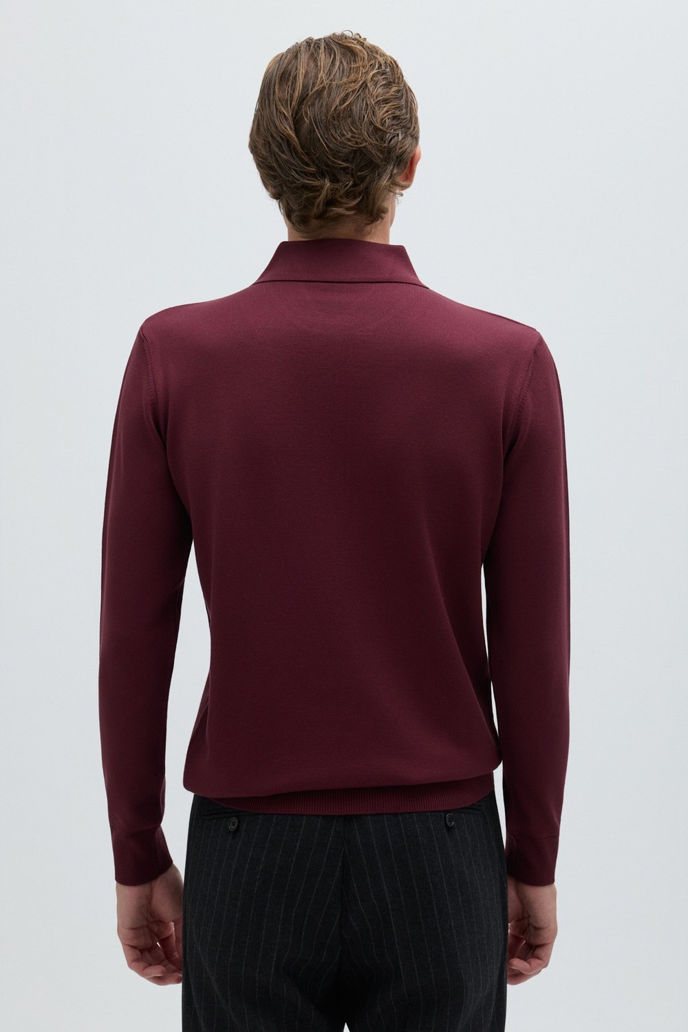 Bordo BASIC TRİKO KAZAK
