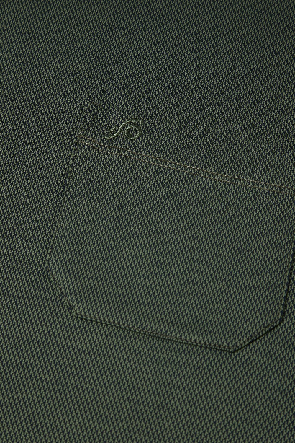 Lacivert %100 Pamuk Regular Fit Jakar Desenli Cepli Polo Yaka T-shirt