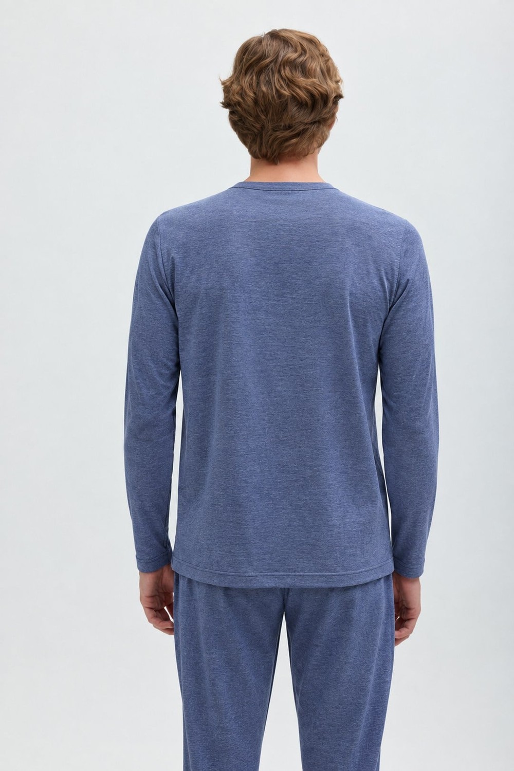 İndigo Pijama Takımı
