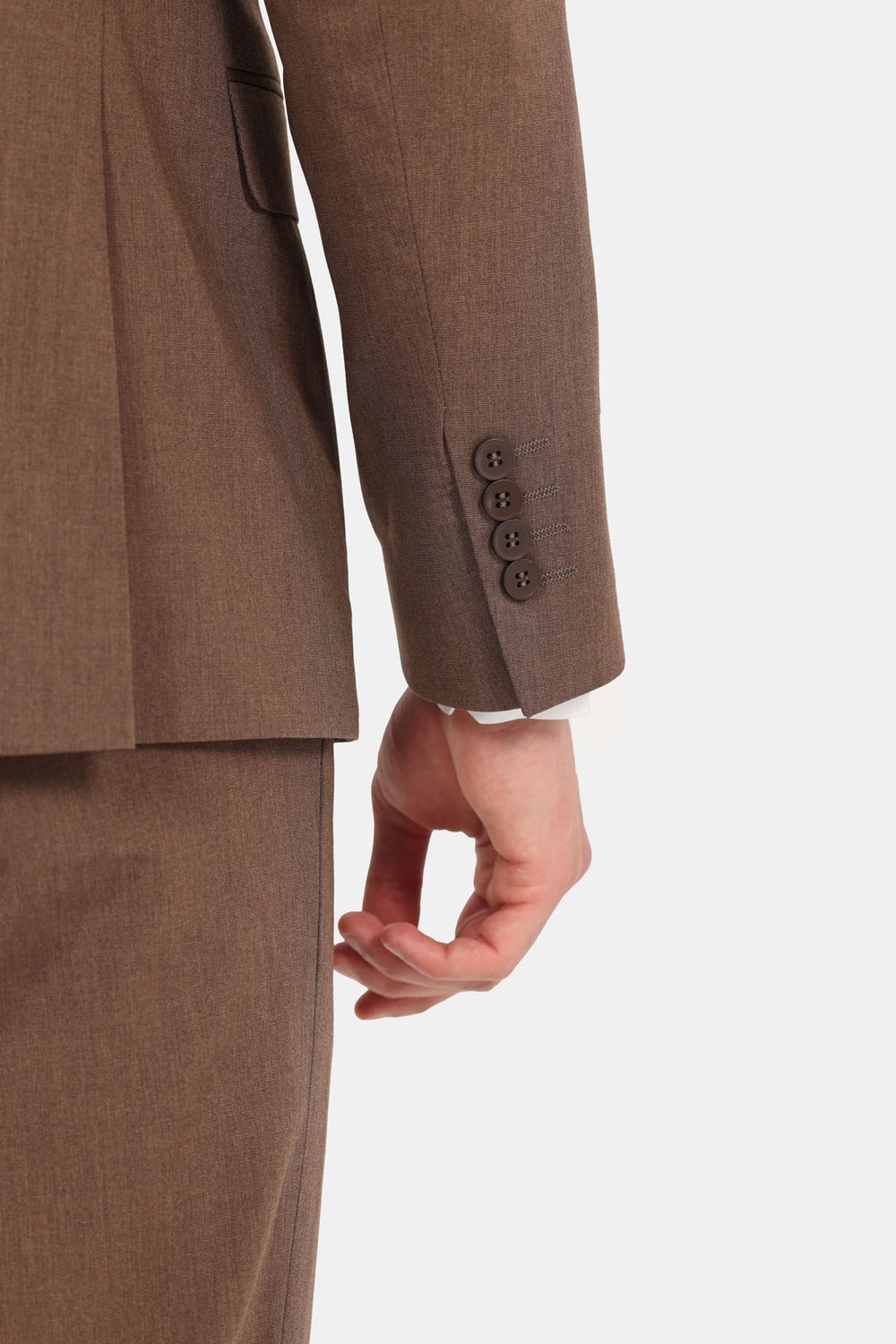 Kahve SABRİ ÖZEL SLIM FIT TAKIM ELBİSE
