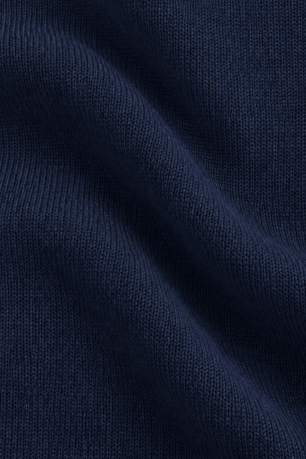 Lacivert Regular Fit Pamuklu Polo Yaka Triko Kazak