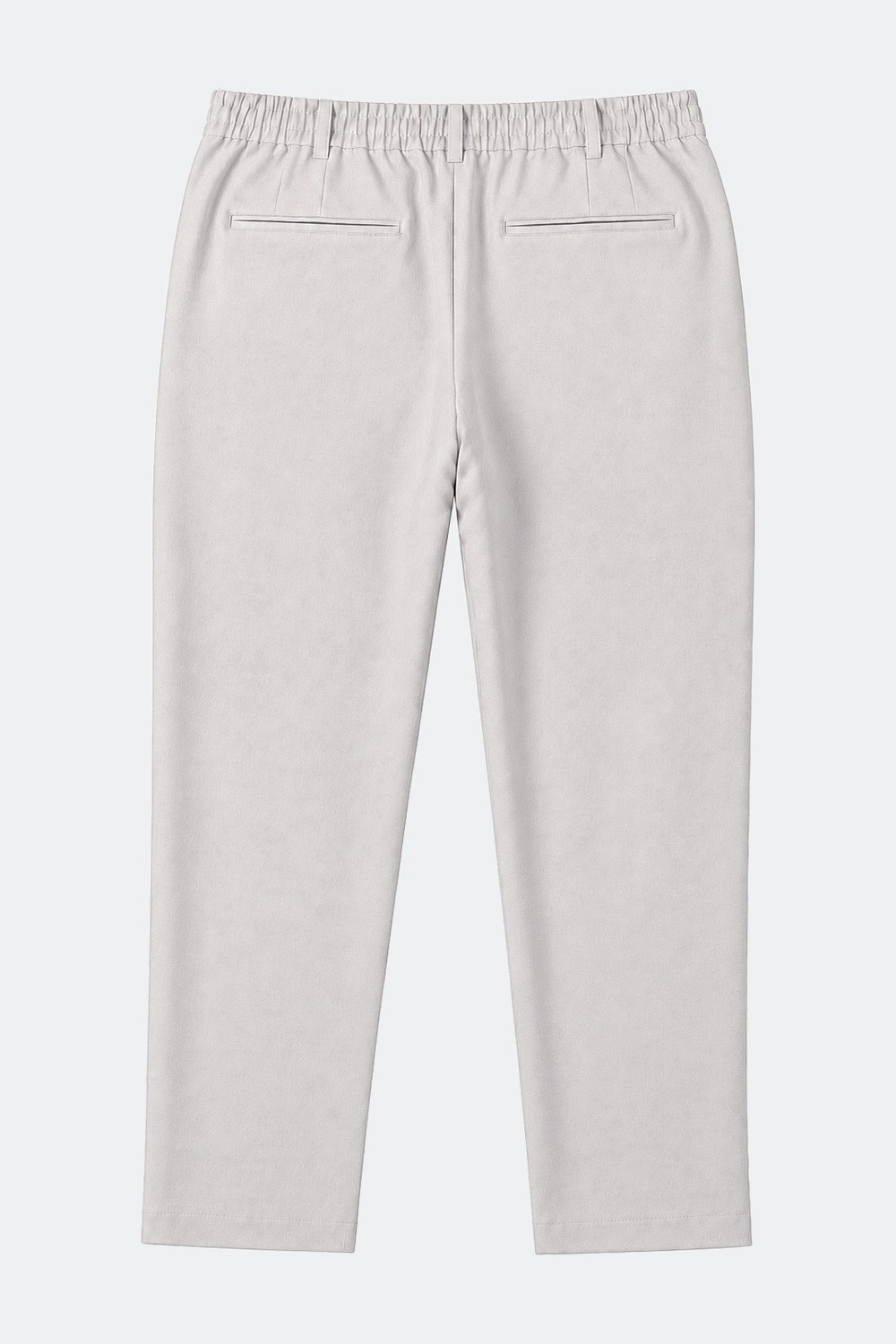 Taş Dokulu Arka Lastikli Köprü Kemerli Bağcıklı Slim Fit Jogger Pantolon
