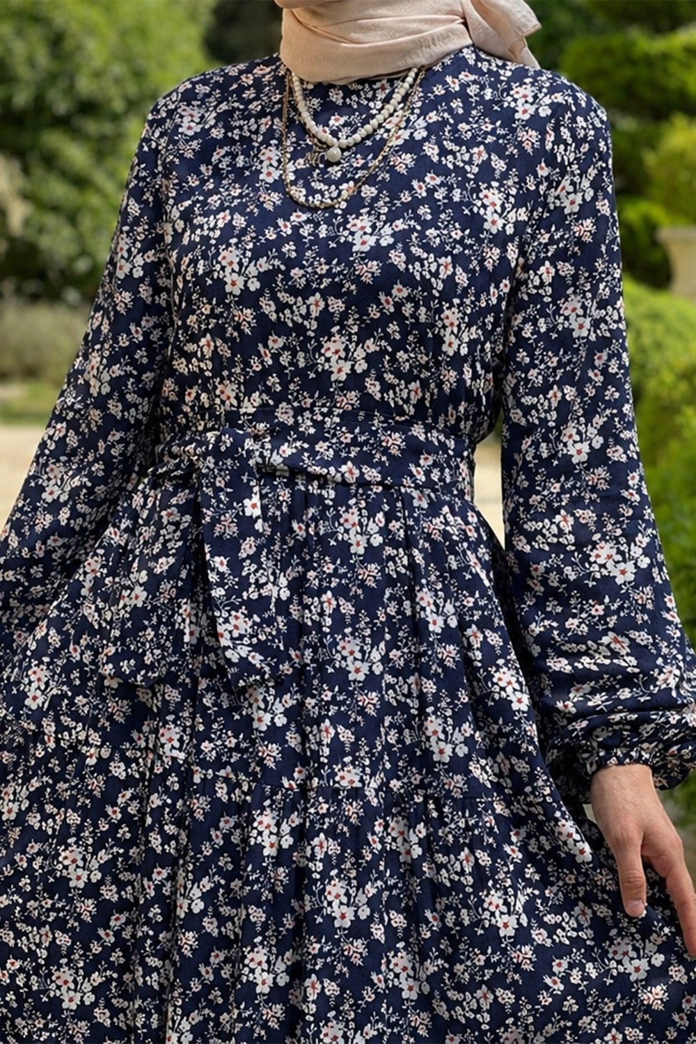 Rümeysa Desenli Elbise