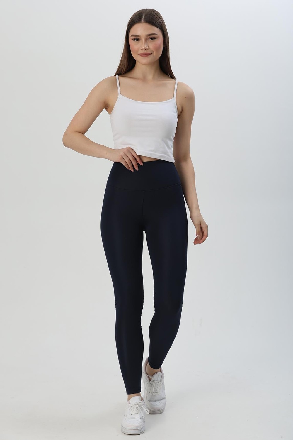  Fit Slim Dalgıç Sporcu Tayt Siyah