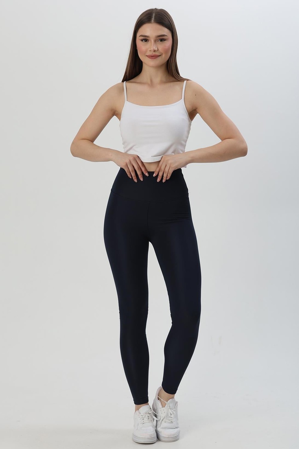  Fit Slim Dalgıç Sporcu Tayt Siyah