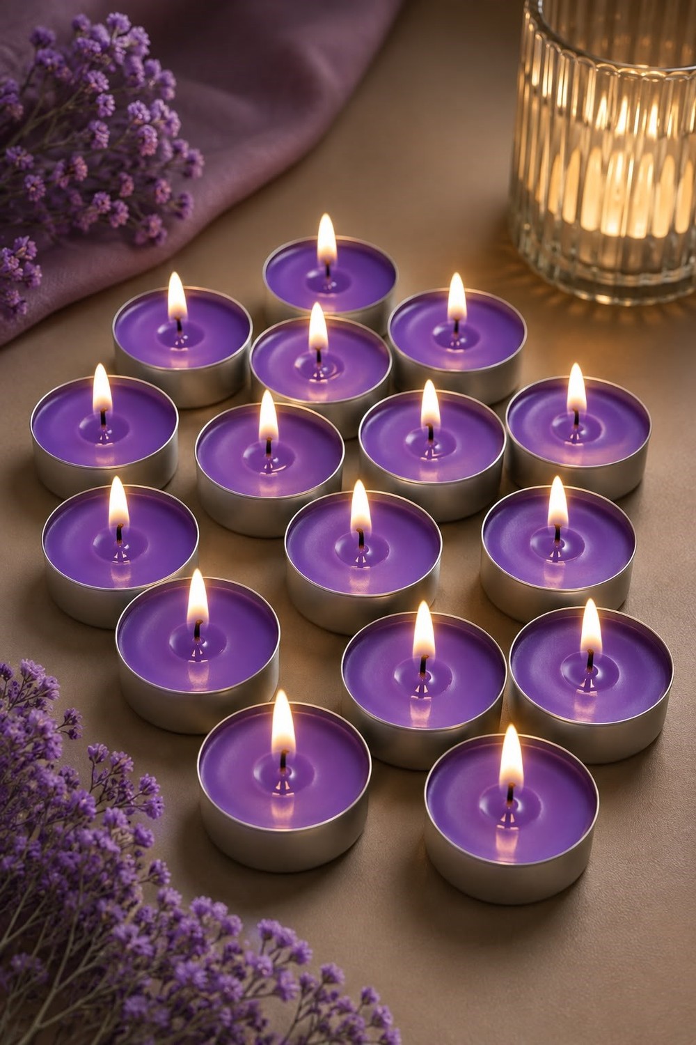 Tea Light Mum Mor 16LI