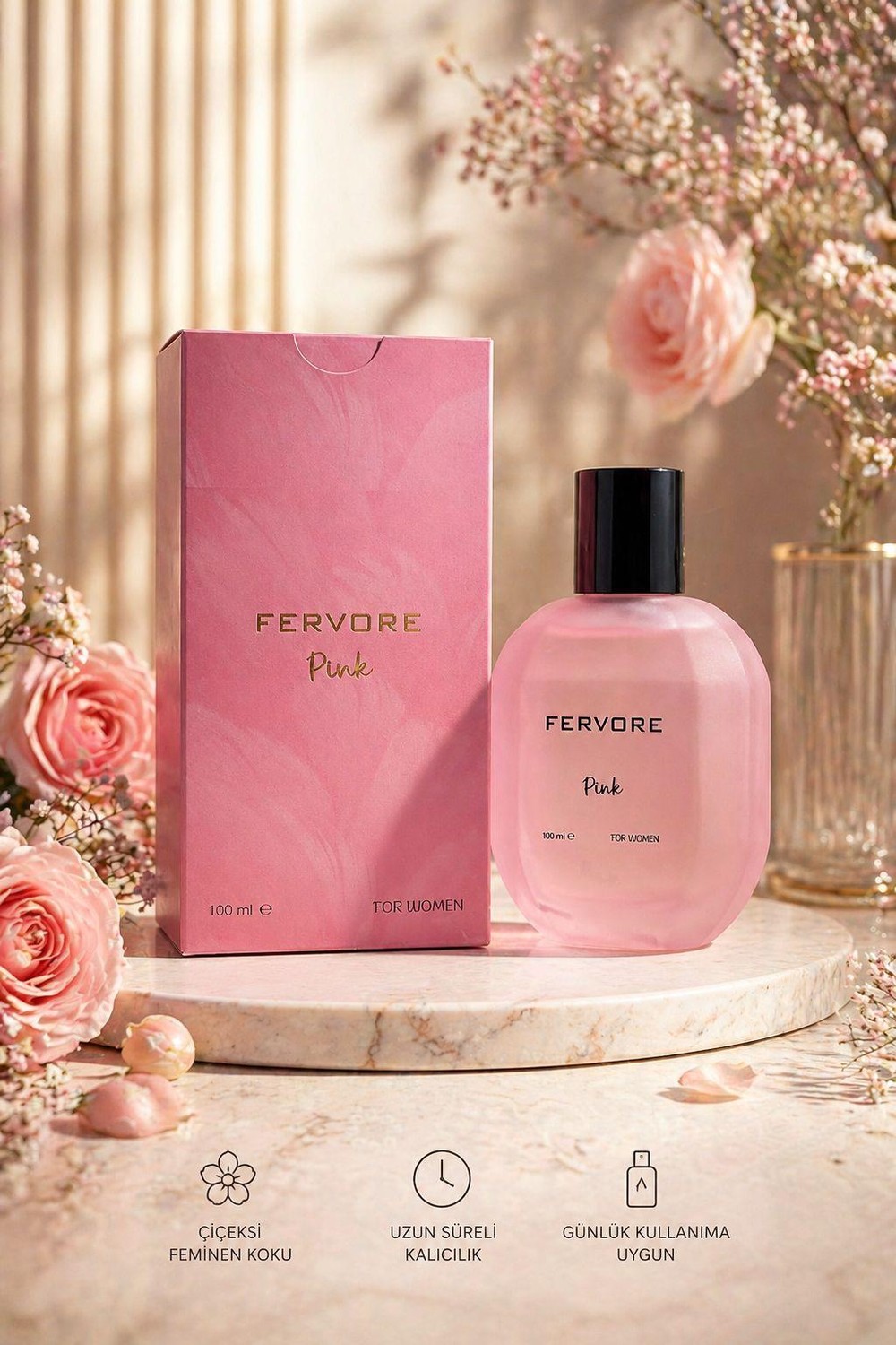 	Fervore Violet Kadın Parfüm 100 ML Çiçeksi