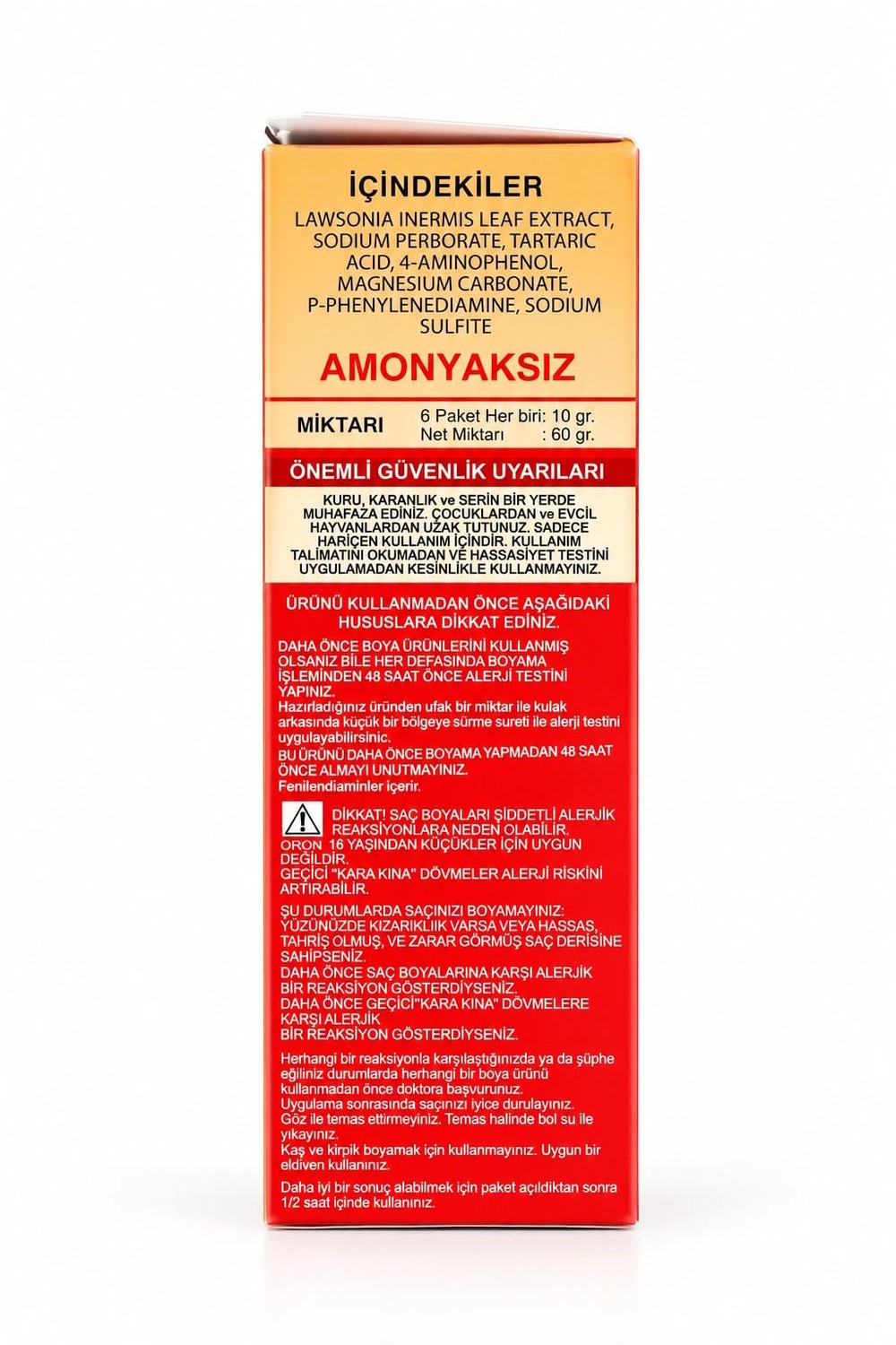 Henna Vals Bronz Kahve Saç Boyası