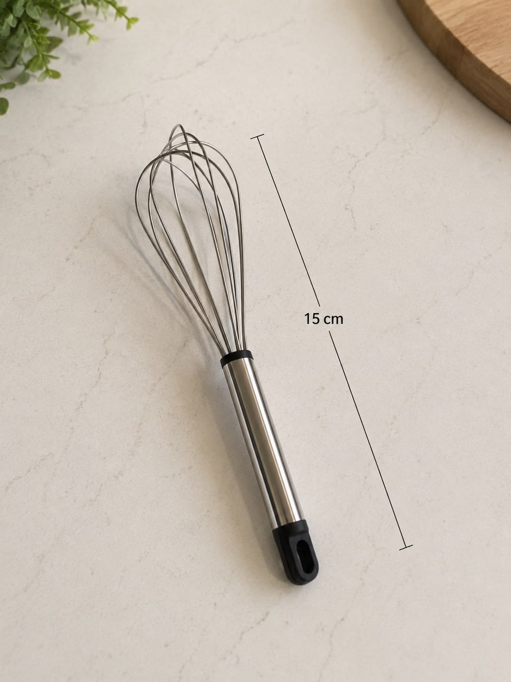 Paslanmaz Çelik  Çırpıcı 15 cm 