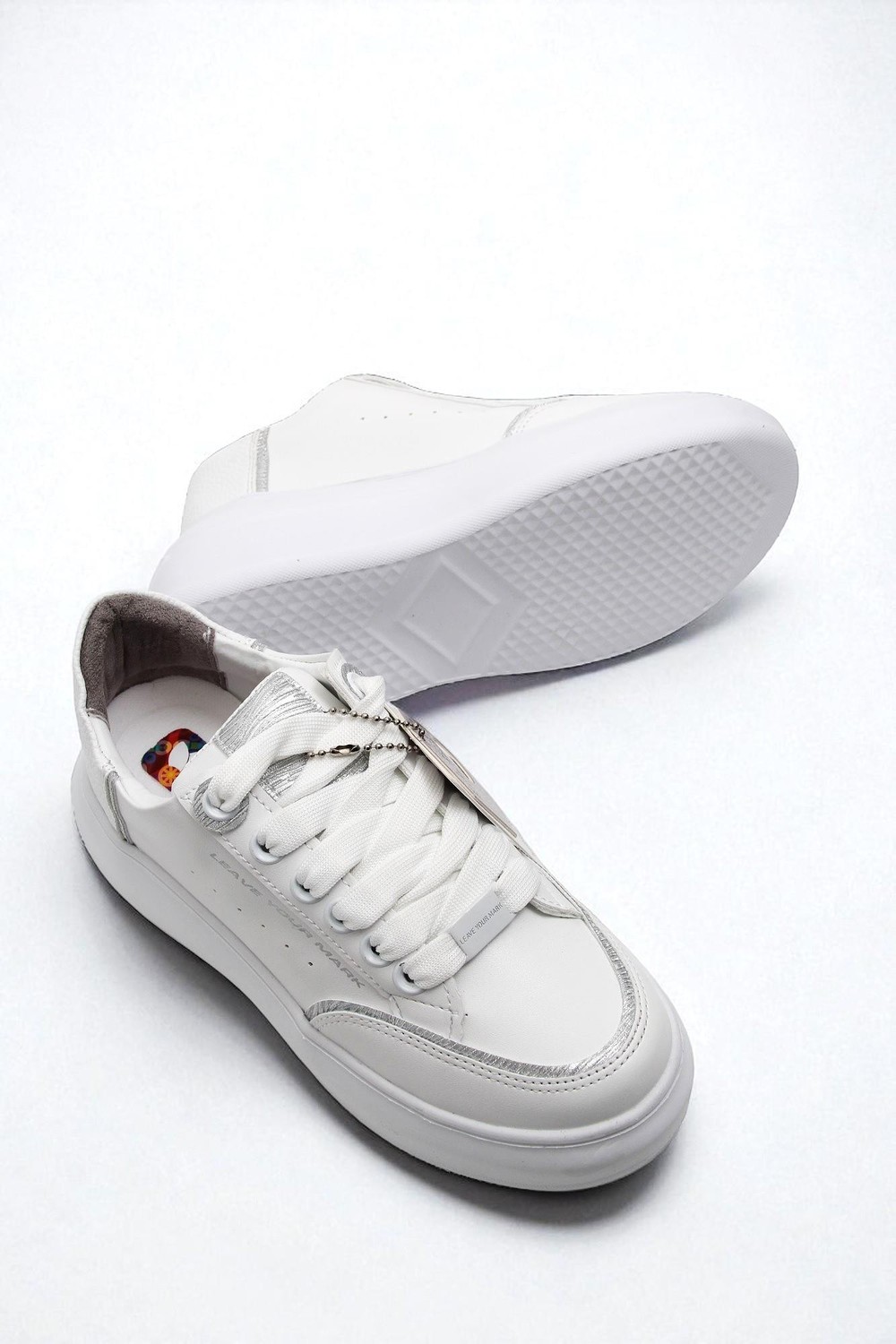 Kadın Günlük Casual Basic Spor Ayakkabı Beyaz