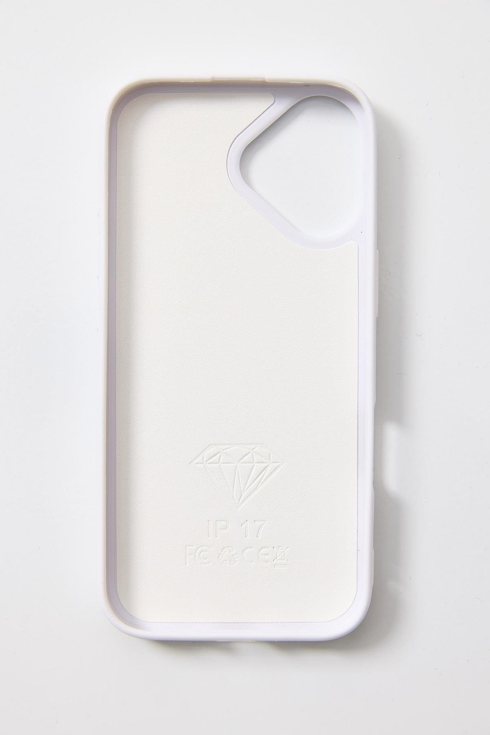 İphone 17 Uyumlu Full Taş Detaylı Swarovski Kılıf Beyaz