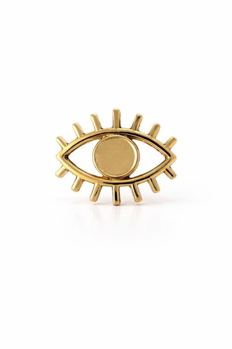Gold Charm Göz