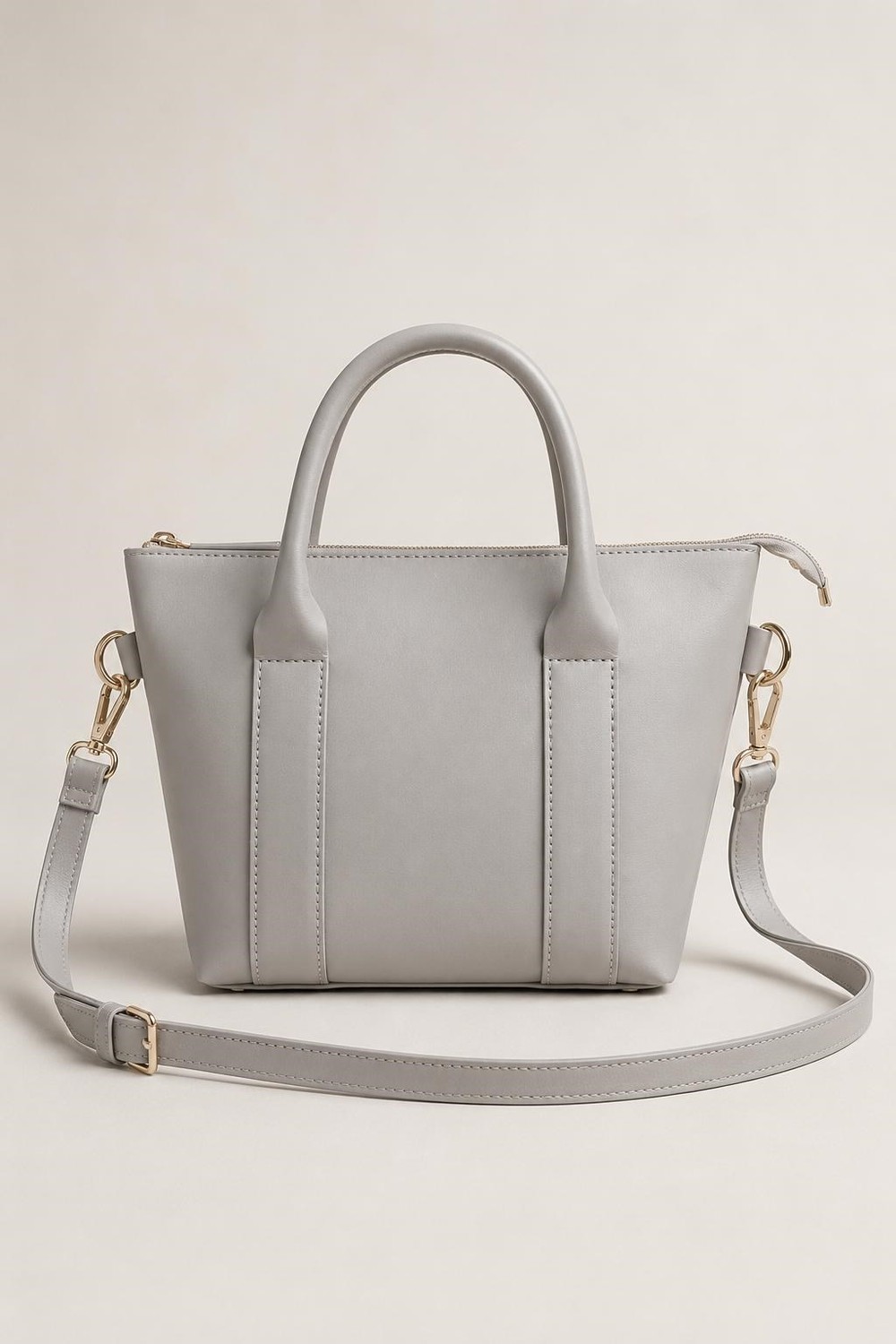 Kadın Mini Tote El ve Omuz Çantası GRİ