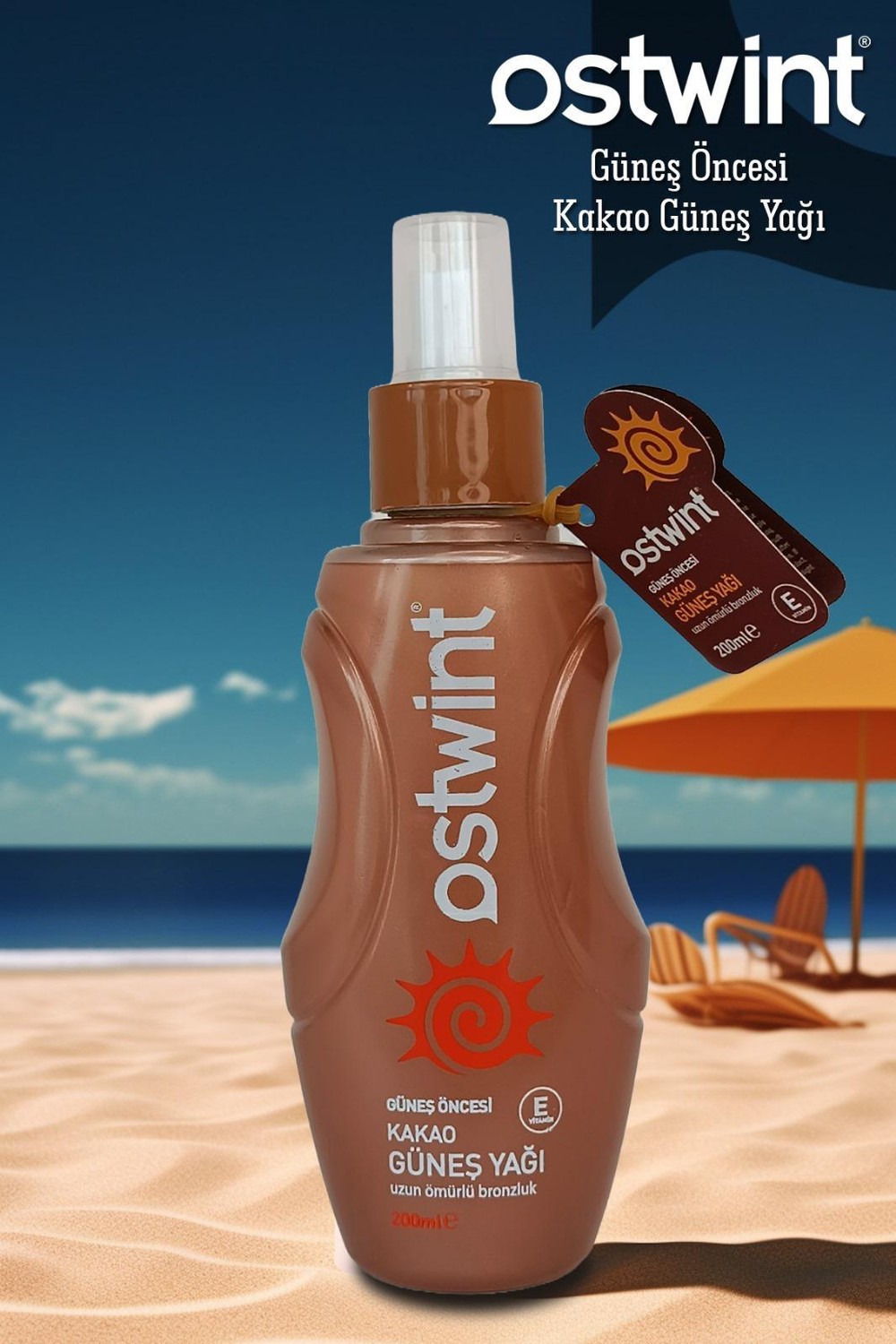  Güneş Öncesi Kakao Güneş Yağı 250 ML 