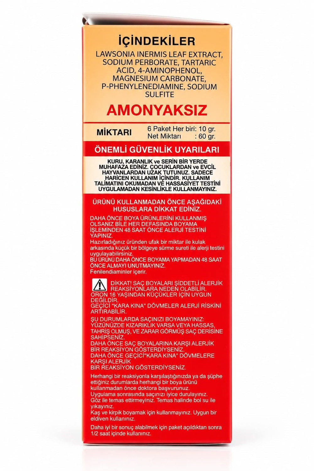 Henna Vals Kestane Saç Boyası