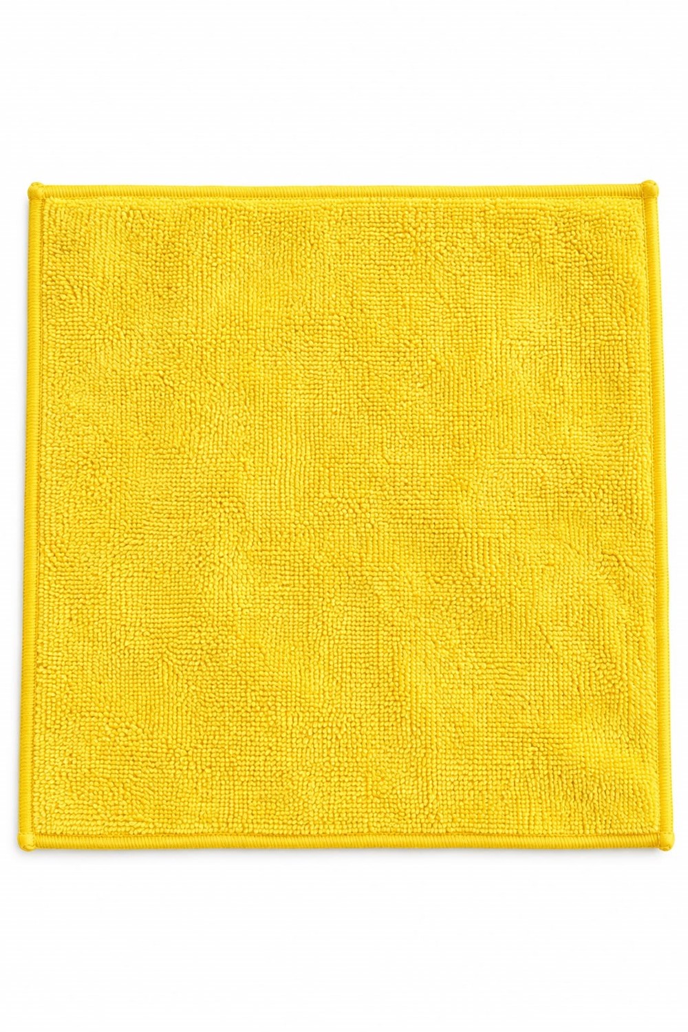 39X39cm Ölçülü Mikrofiber Temizlik Bezi Sarı