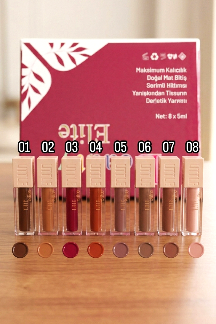 Kadın Beauty Mini Likit Ruj ve Parlatıcı
