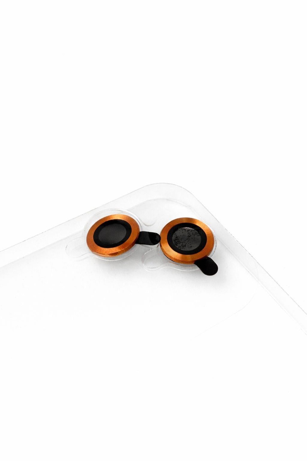 İphone 12 Uyumlu Magsafe Dönebilen Halkalı Kılıf Lens Korumalı Turuncu