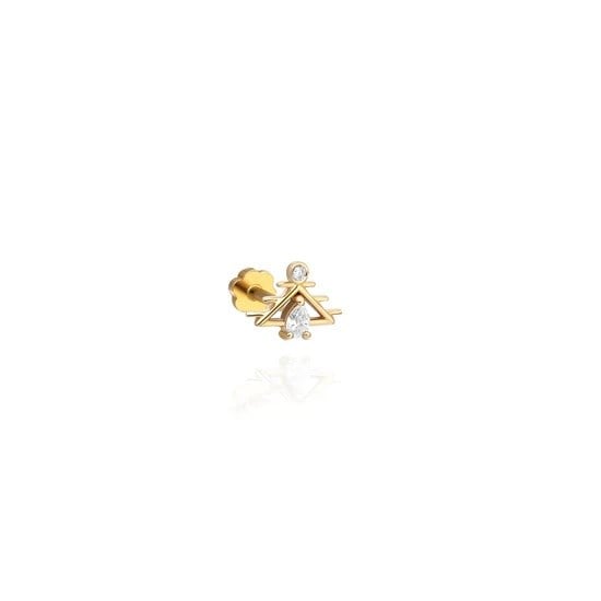 232 Gold Piercing