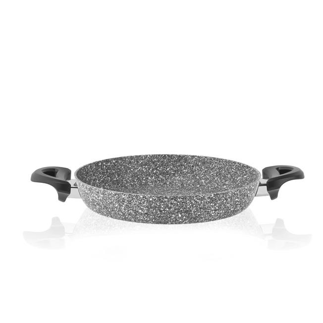 Taç Ultra Granit 3 Parça Tava Sahan Seti (20 Cm Sahan - 24/28 Cm Tava)