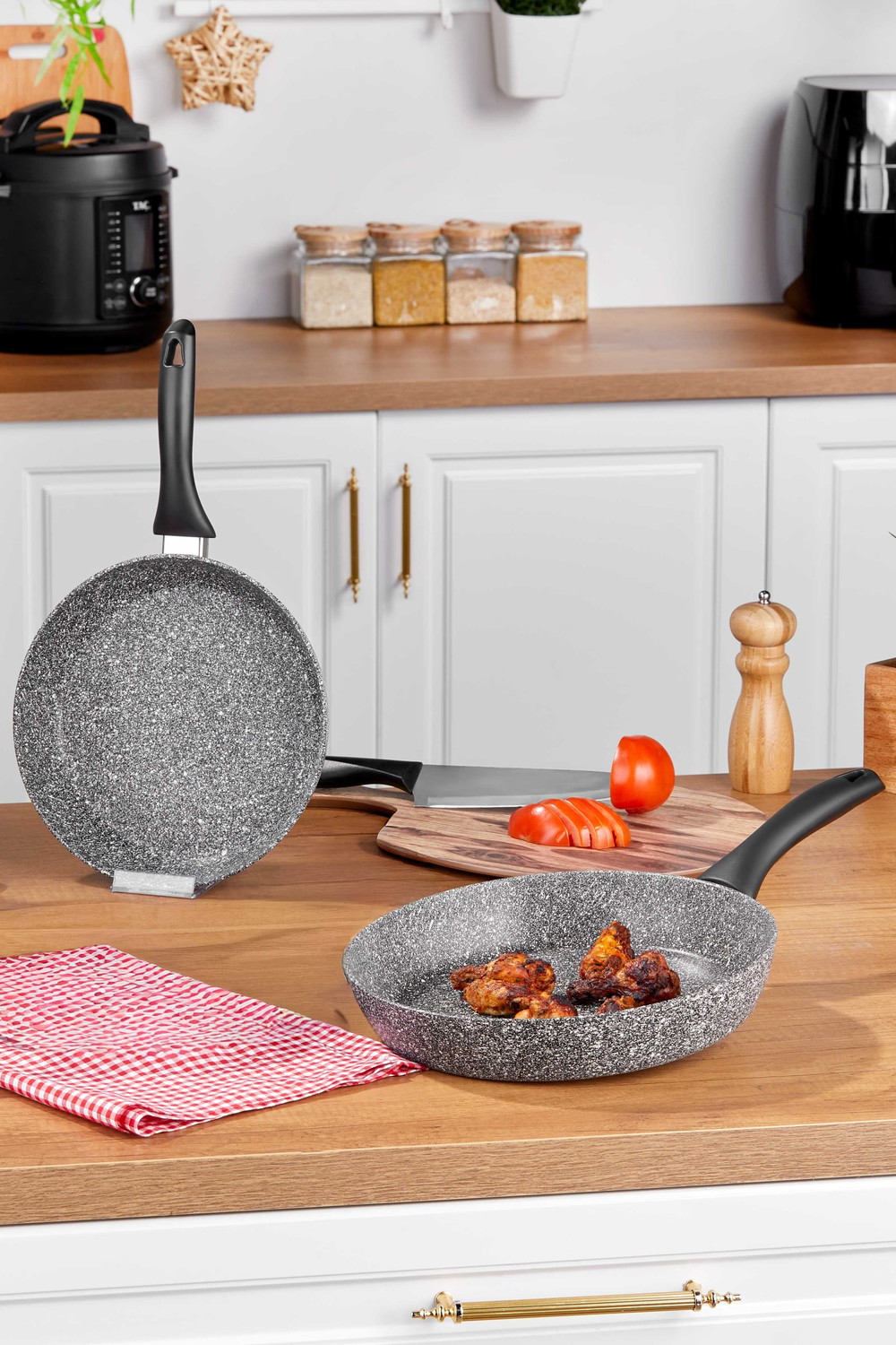 Taç Ultra Granit 2li Tava Seti 20 Cm Tava / 24 Cm Tava
