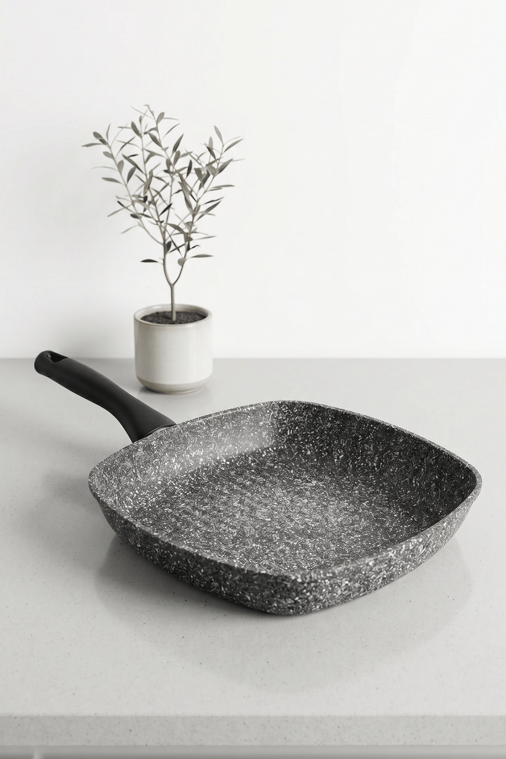 Taç Ultra Granit 28 Cm Kare Izgara Tava