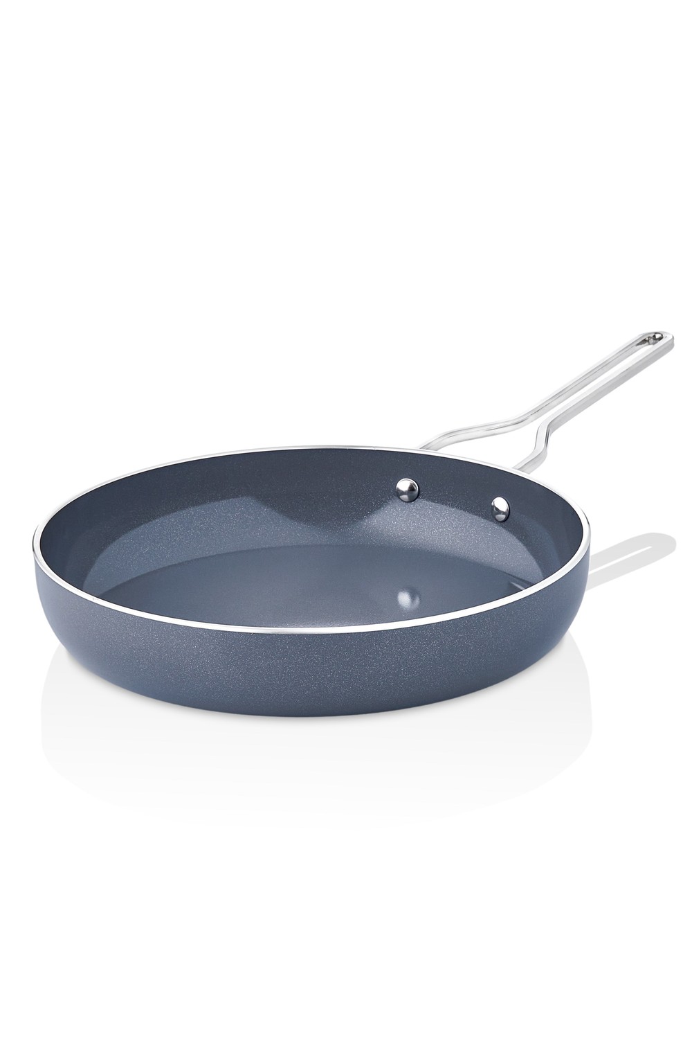 Taç Sera Feel Yanmaz Yapışmaz Seramik Tava 32 Cm / Gri