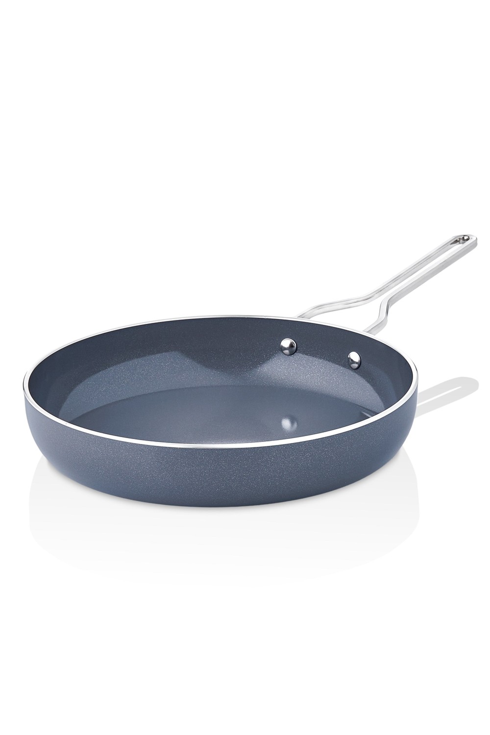 Taç Sera Feel Yanmaz Yapışmaz Seramik Tava 24 Cm / Gri