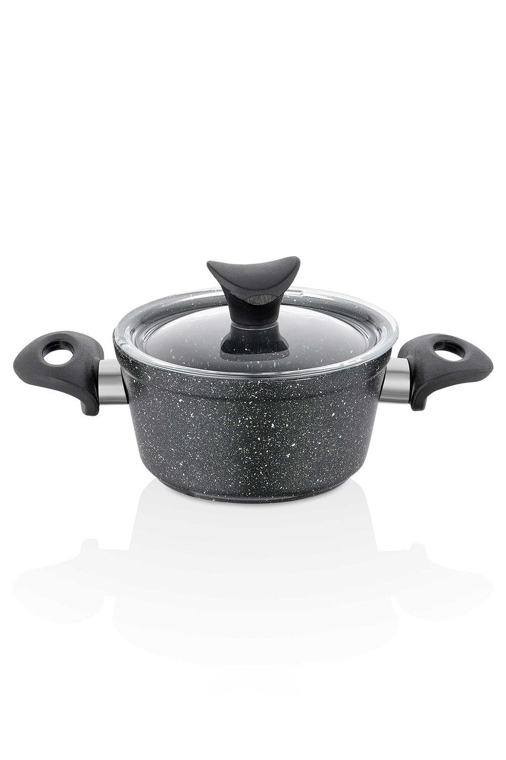 Trend 3 Parça Mini Tencere Seti - 14 Cm Sütlük / 14 Cm Tencere
