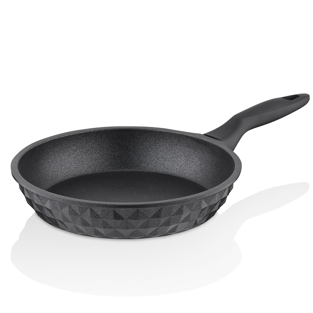 Taç Bella Döküm Tava 24 Cm Siyah