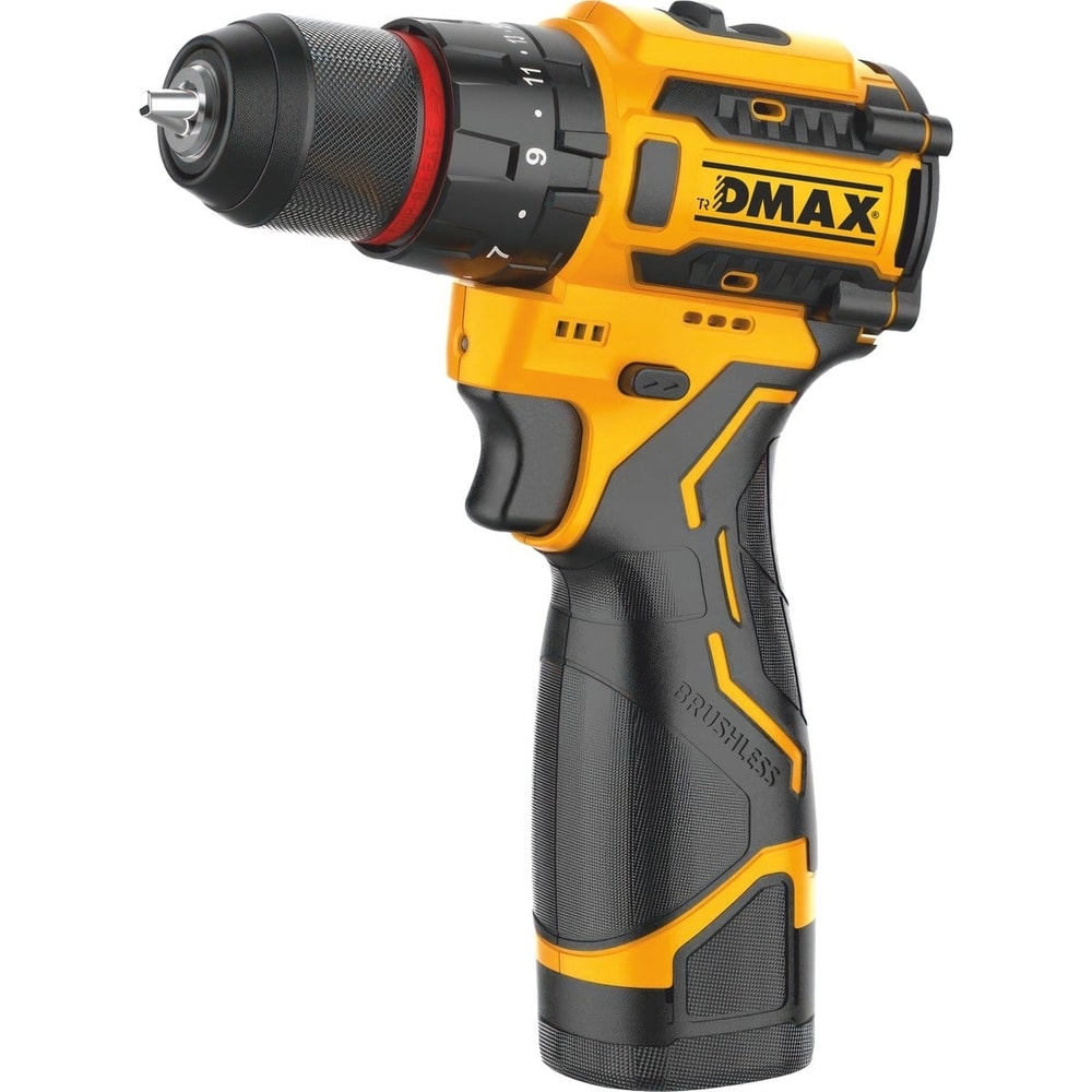  El Aletleri Dmax DMX-3002 Kale Kilit  DMX3002 16V Akülü Darbeli Matkap Vidalama 60 Nm Fırçasız Çift Akülü Çantalı