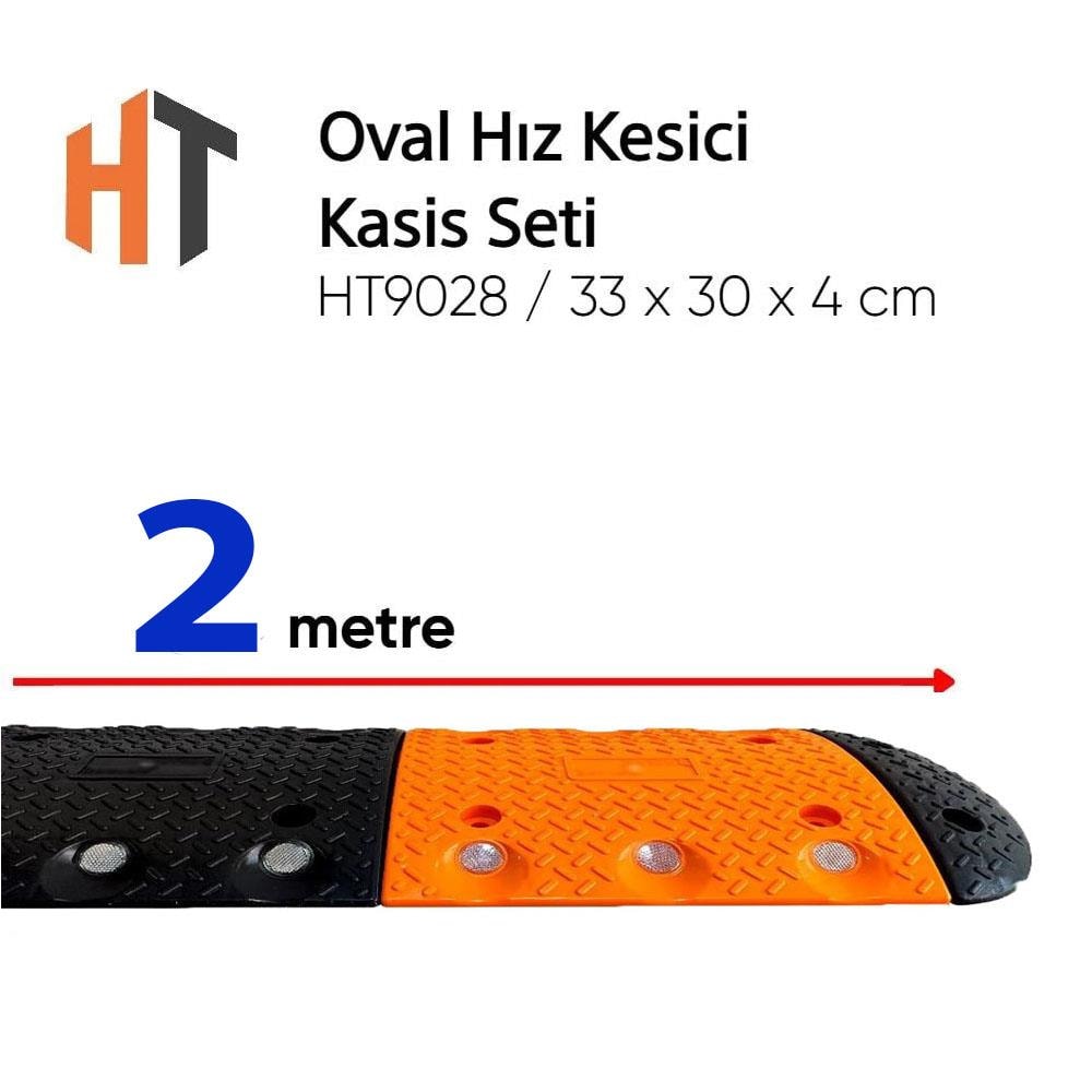 Oval Hız Kesici, Kasis Seti 2 metre