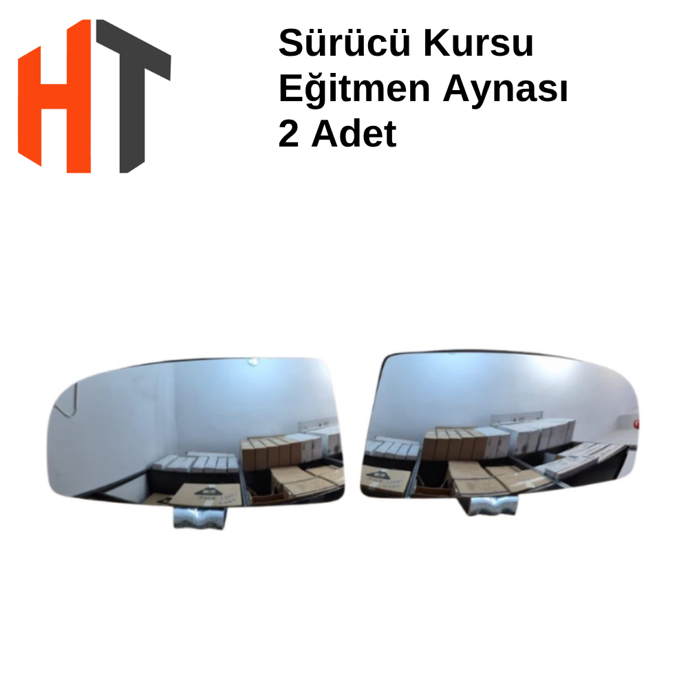 Sürücü Kursu Eğitmen Aynası Dış Yan İlave Aynası-İkili Set