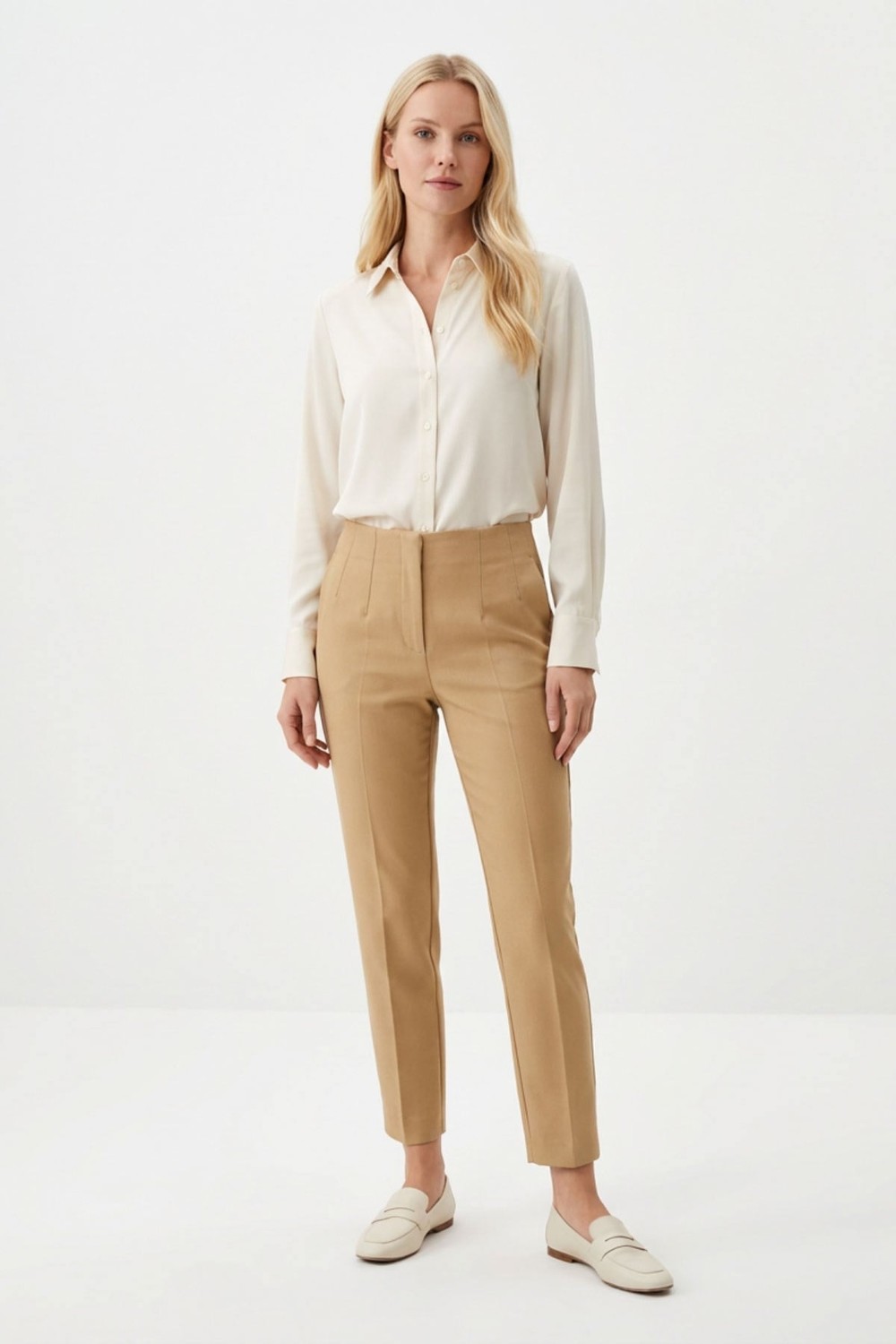 Camel Yün Efekt Pantolon 4005