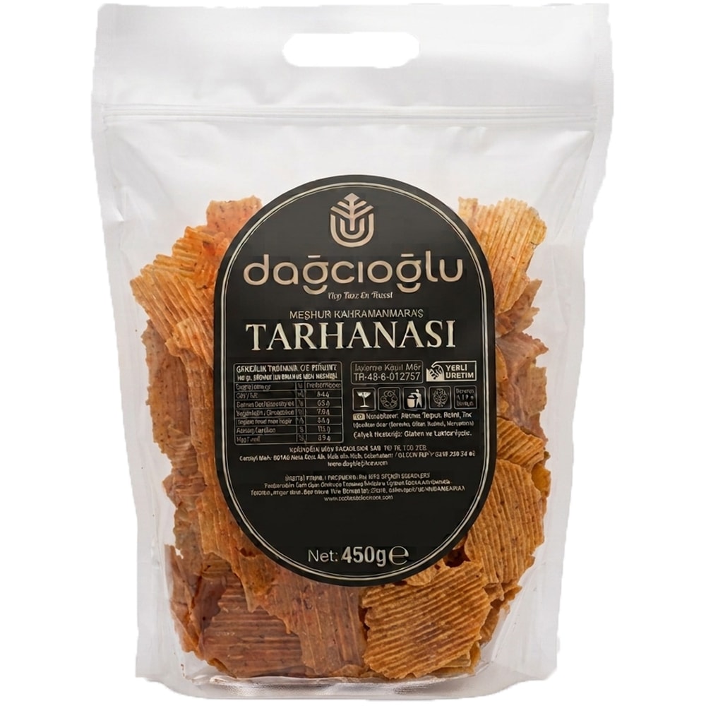 Dağcıoğlu Bol Yoğurtlu Acılı Çerezlik Maraş Tarhanası 450 Gr