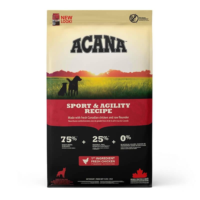 Acana Sport Agility, Yüksek Performanslı Tüm Irklar Köpek Maması 11 Kg, Özel Köpek Mamaları, Acana
