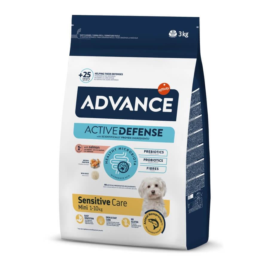 Advance Dog Mini Sensitive Balıklı Köpek Maması 3 Kg, Yetişkin Köpek Maması, Advance