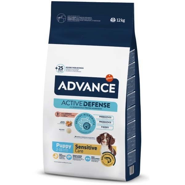Advance Somon ve Pirinçli Hassas Yavru Köpek Maması 12 Kg, Yavru Köpek Maması, Advance