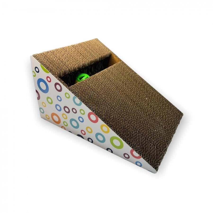 Ally Paws Üçgen Karton Kedi Tırmalama 27,5 x 14,5 x 21 cm, Kedi Tırmalamaları, Ally Paws