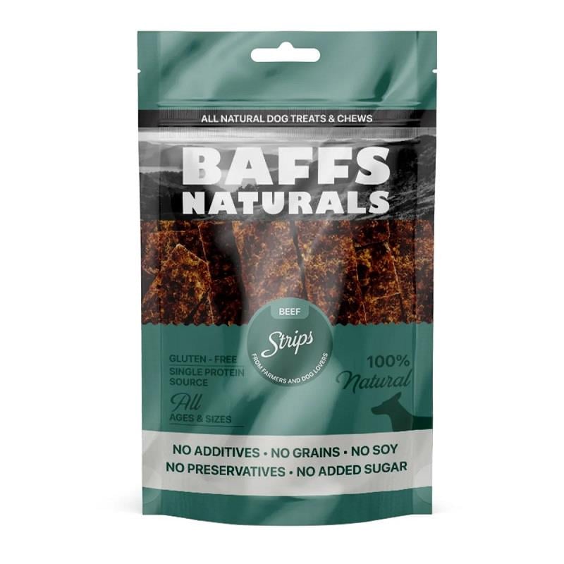 Baffs Natural Strips Çubuk Köpek Ödülü 100 Gr, Köpek Atıştırmalıkları, Baffs