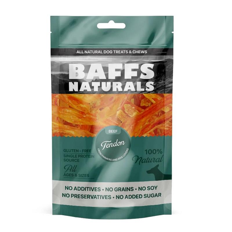 Baffs Natural Tendon Köpek Ödülü 100 Gr, Köpek Atıştırmalıkları, Baffs