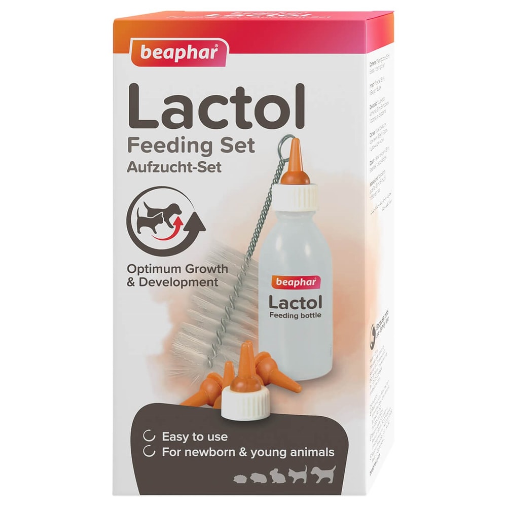 Beaphar Lactol Feeding Yavru Kedi ve Köpek Biberon Seti, KATEGORİSİZ, Beaphar