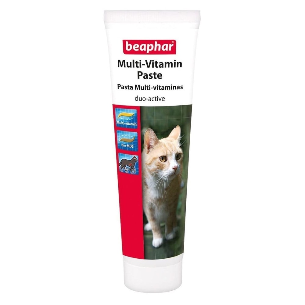 Beaphar Multivitamin Duo-Active Kedi Pastası 100 Gr