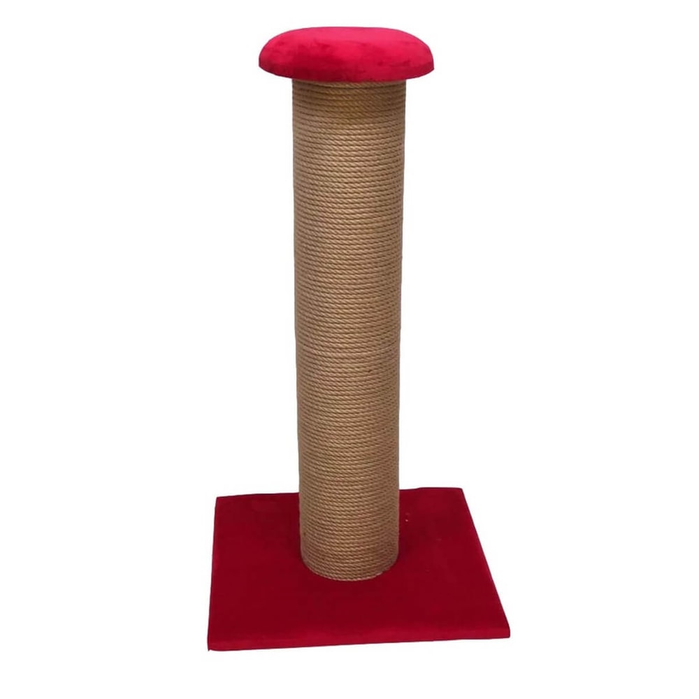 Bedspet Dev Kedi Tırmalama Tahtası 105 cm Kırmızı