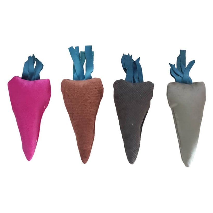 Bedspet Havuç Şekilli Kumaş Sesli Köpek Oyuncağı 23 cm, Kumaş ve Peluş Oyuncaklar, Bedspet