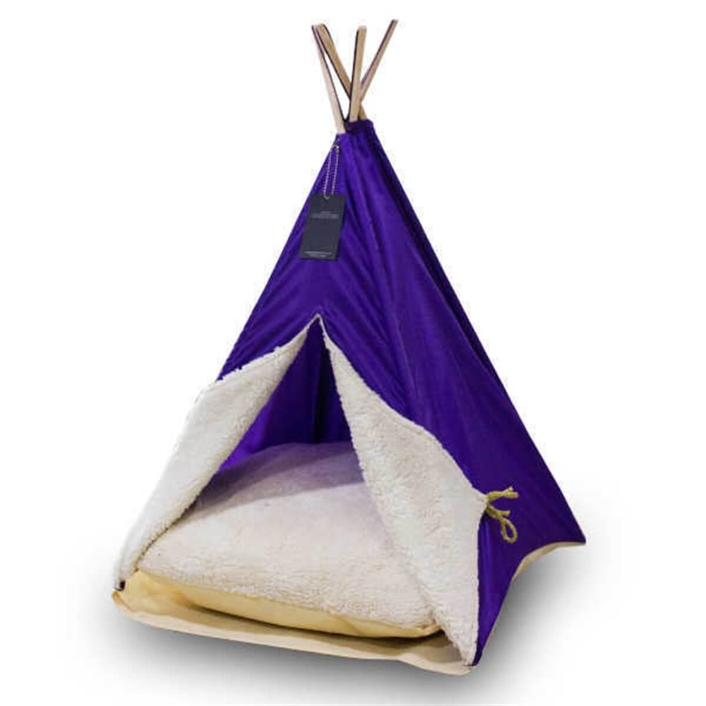 Bedspet Kedi Çadırı Küçük Mor