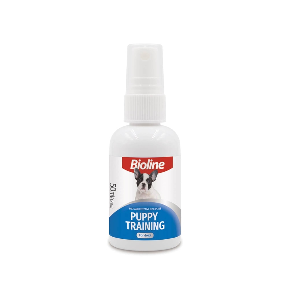 Bioline Köpek Tuvalet Eğitim Spreyi 50 Ml, Köpek Tuvalet Eğitim Spreyi, Biovet