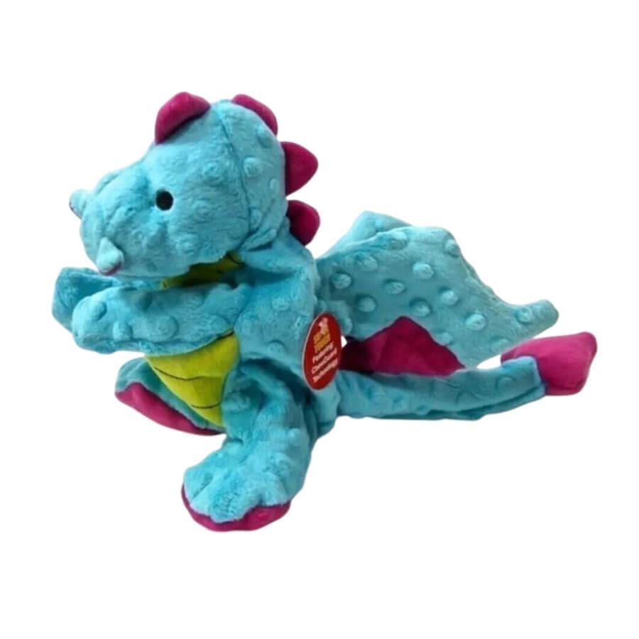 Chew- It! Turkuaz Ejderha Köpek Oyuncağı 35 cm, KATEGORİSİZ, Peggy