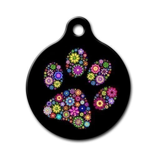 Dalis Pati Desenli Yuvarlak Kedi ve Köpek Künyesi 2,5 Cm, KATEGORİSİZ, Dalis