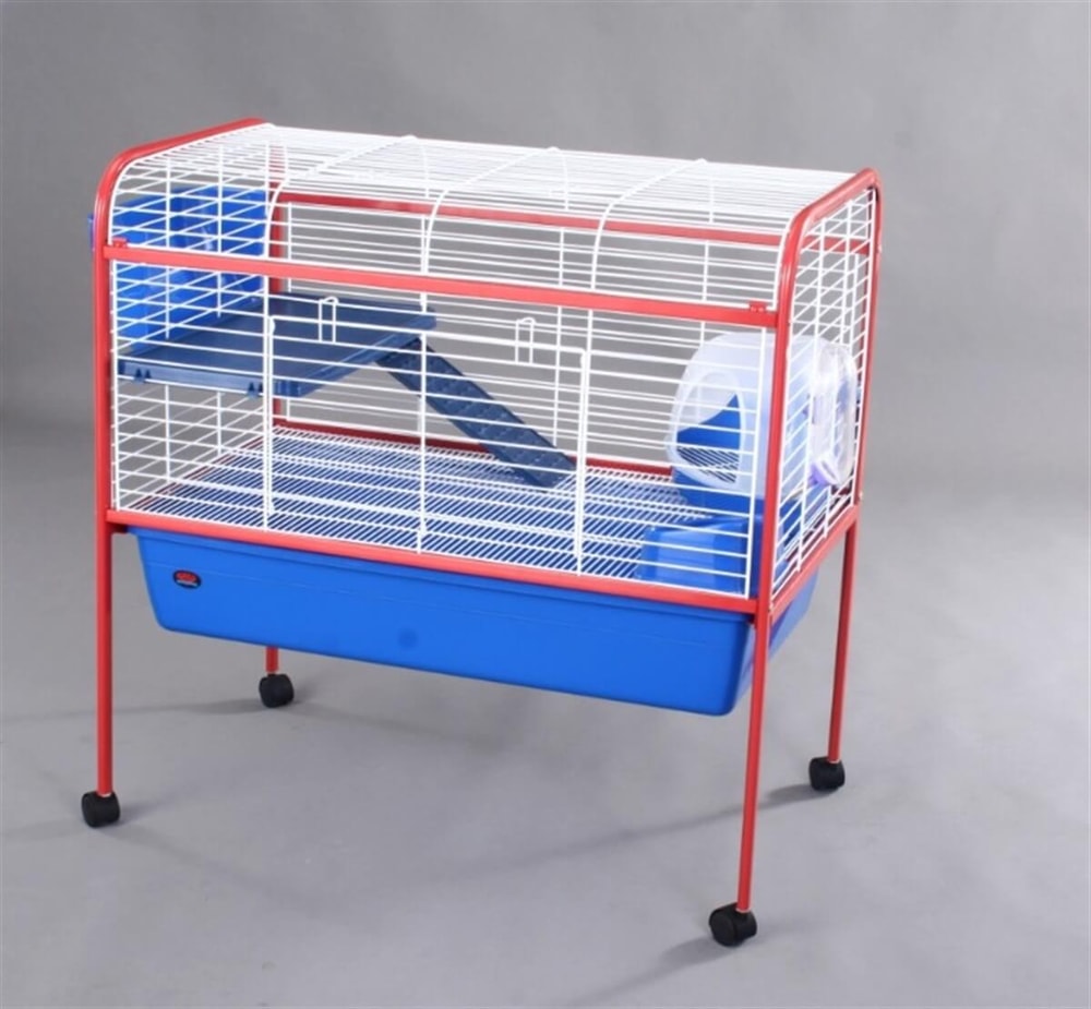 DaYang Tavşan Kafesi Ayaklı Tekerlekli 88x54x91